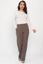 Брюки на резинке Эльда (пыльно-лиловые) Б14333-9М LT Collection