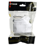 Розетка компьютерная 2-местная RJ-45 (механизм) STEKKER GLS00-7109-01 , серия Катрин, белый 50003