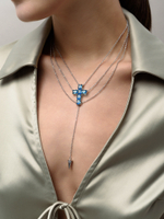 Cотуар "Ribbing Blue Cross"