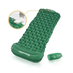 Коврик туристический надувной с насосом Naturehike CNK2300DZ0001 FC-12, артикул CNK2300DZ0001, цвет Зеленый