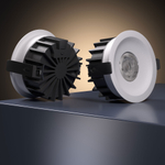 Встраиваемый светодиодный светильник Elektrostandard Combi 25069/LED 20W 4000K белый