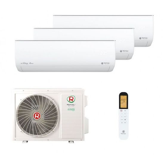 Мульти сплит система Royal Clima на 3 комнаты (20+20+20 кв.м) серия Gloria
