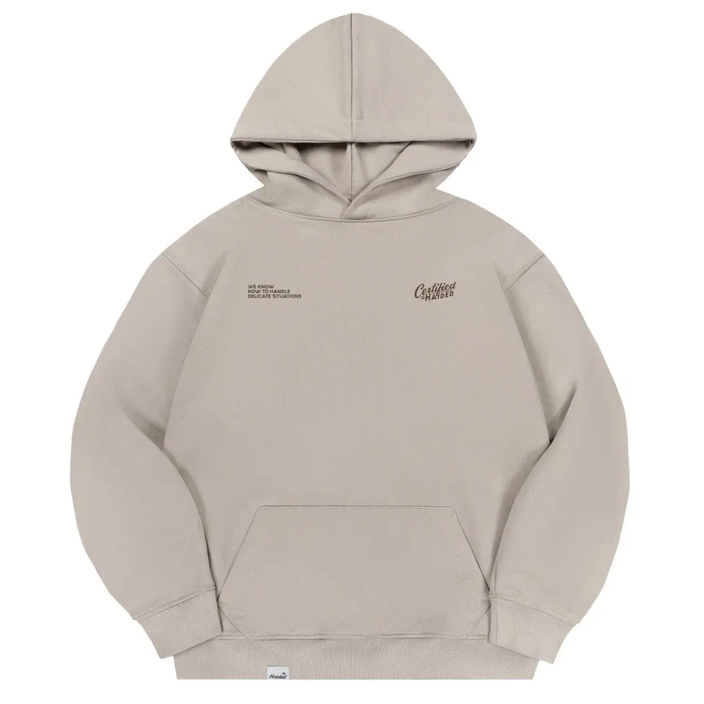 Худи Haided CLEANERS RLX2 HW HOD, Серо-бежевый