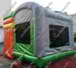 Коммерческий надувной батут "Слоник" с крышей