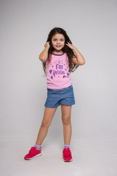 Майка летняя д/ дев Qeen р.80 (Ваш трикотаж) 00504, 1 шт.