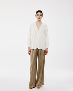 Кардиган базовый айвори