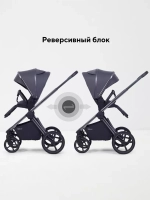 Коляска детская RANT "FALCON Soft Therm" (2в1) RA111 Graphite