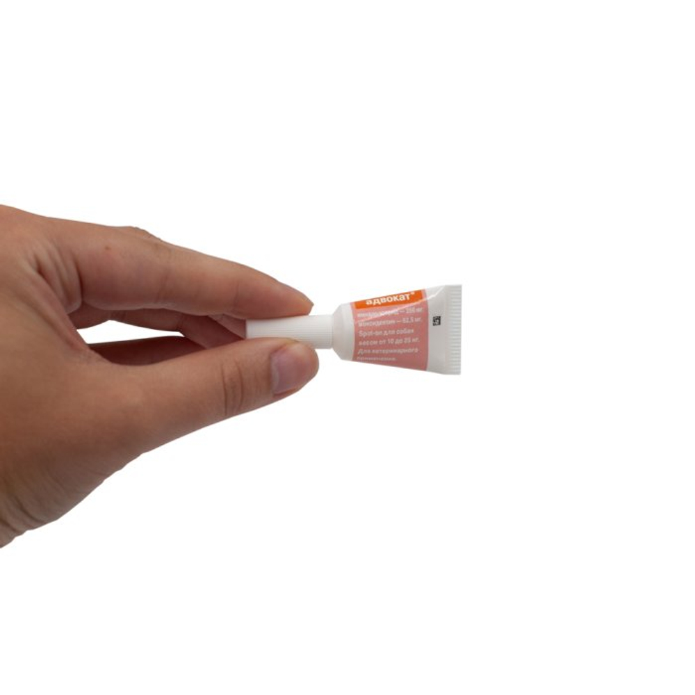 АДВОКАТ Капли от блох, ушных клещей и гельминтов для собак 10-25 кг (1 пипетка)