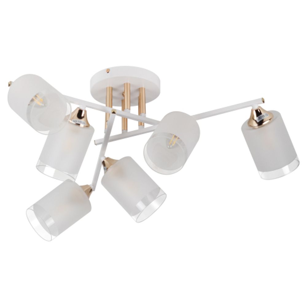 Люстра Rivoli Georgiana 9144-205 6 х Е27 60 Вт модерн | Rivoli