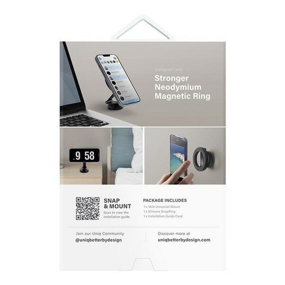 Держатель Uniq VELO Magnetic Universal mount (VELO-UNIVERSALMOUNT) Black