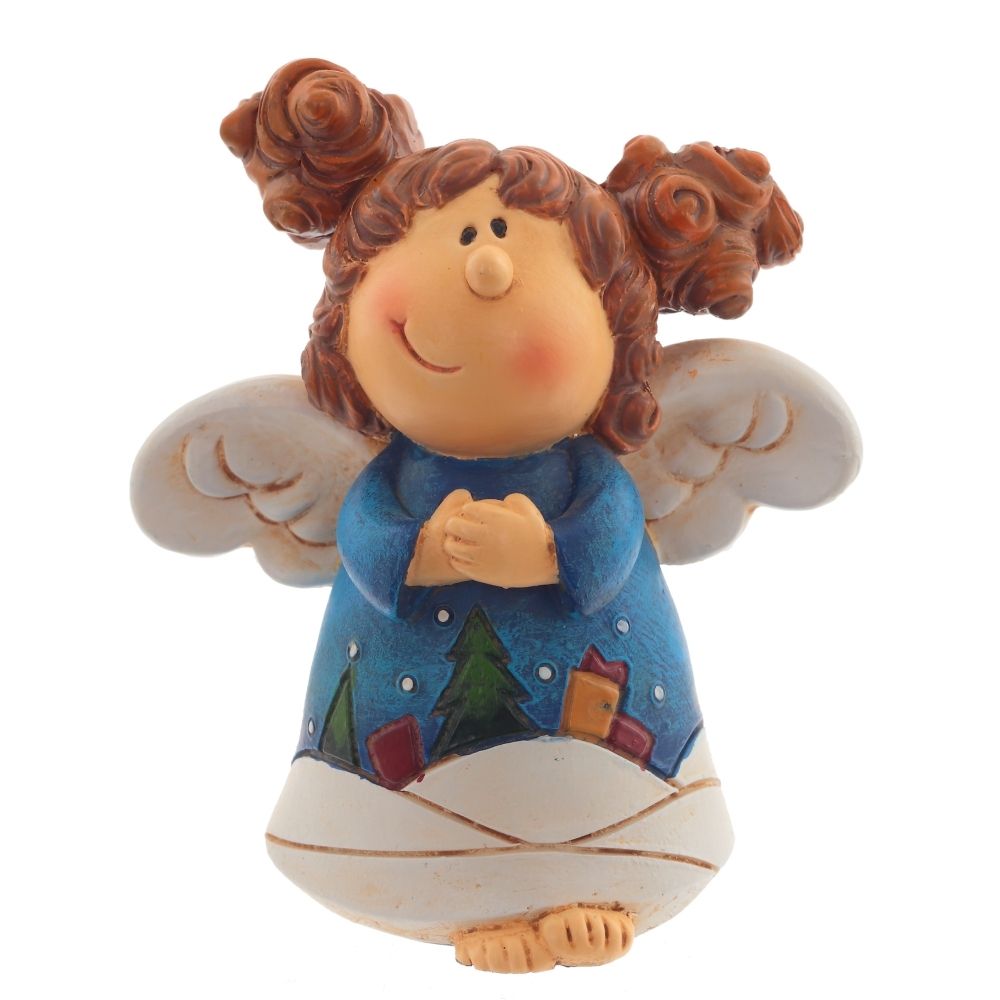 GAEM Фигурка декоративная "Ангелочек", L5,5 W3,5 H7 см, 3в.