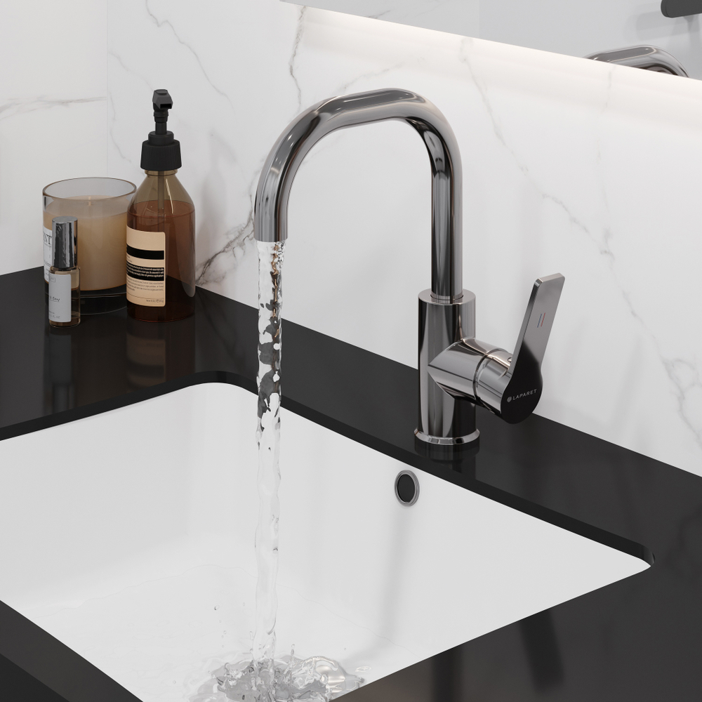 Смеситель для раковины LAPARET NOBIA высокий N4013502LPT