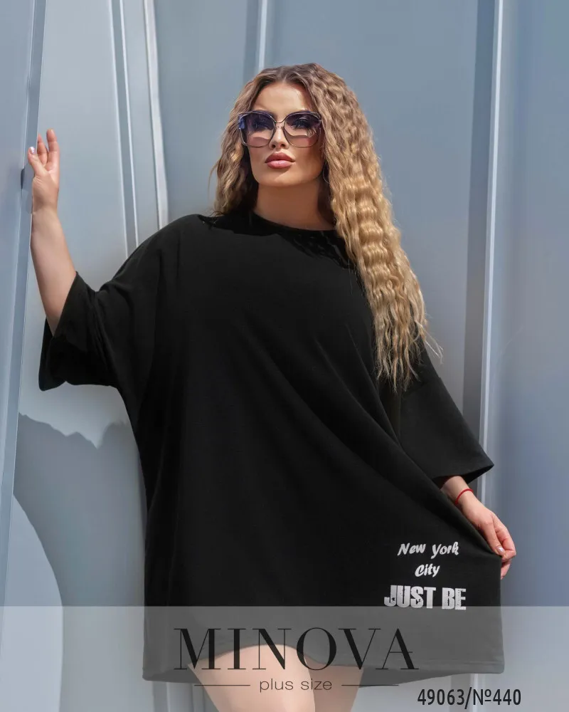 Футболка 440-черный Minova