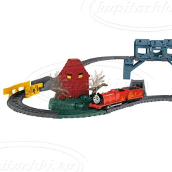 Игровой набор "Опасные ловушки"+Джеймс с вагоном  (Trackmaster)