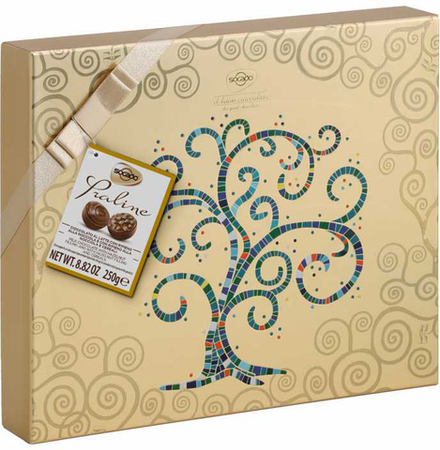 Ассорти конфет Сокадо Дерево Жизни пралине со злаками / Socado Albero Della Vita 250г