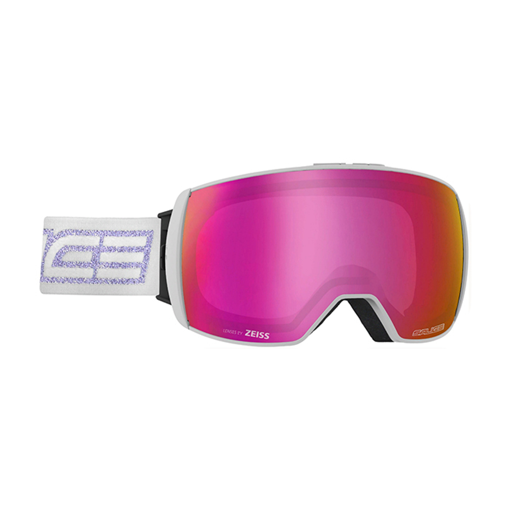 Очки горнолыжные Salice 605DARWF White-Purple/RW Irex+Sonar (б/р)