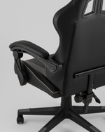 Кресло спортивное TopChairs Commander черно-серый