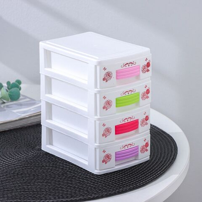 Мини-комод для мелочей с 4 секциями «Рози» (13×9×15 см)