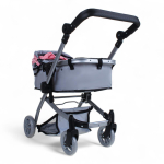 Коляска-трансформер д/кукол 53,5*35,5*63см. 2 колеса вращ, коробка FL9192