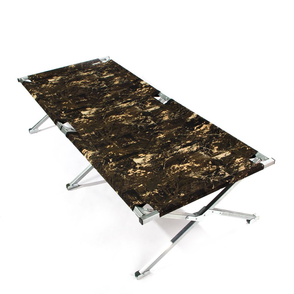 Раскладушка туристич. &quot;СЛЕДОПЫТ&quot; в чехле, 1850х750х400 мм, труба оцинк. 25х25 мм