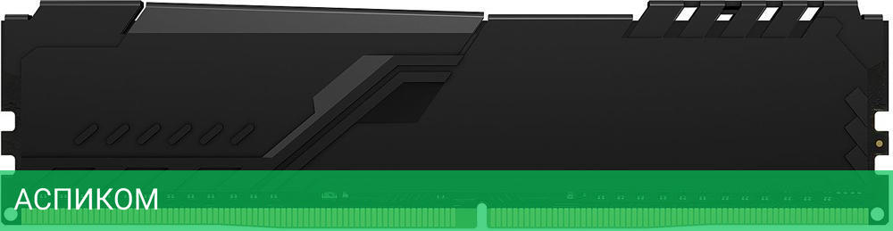 Оперативная память Kingston Fury Beast 4x16GB DDR4 PC4-28800 (KF436C18BBK4/64)