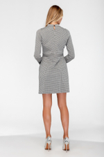 Платье в мелкую косую клетку Тамбовчанка