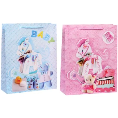 Пакет подарочный «Моё счастье» 26*32*10 см, микс