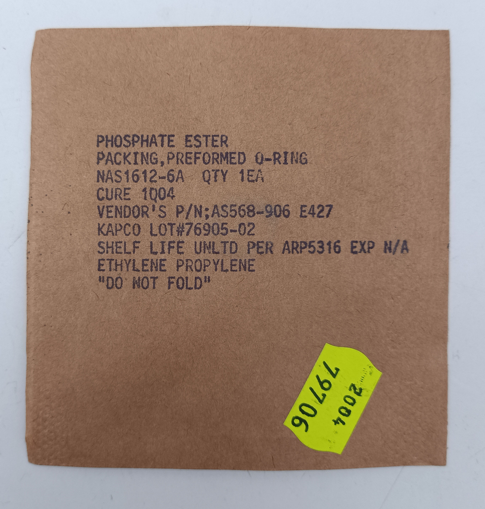 Уплотнение NAS1612-6A