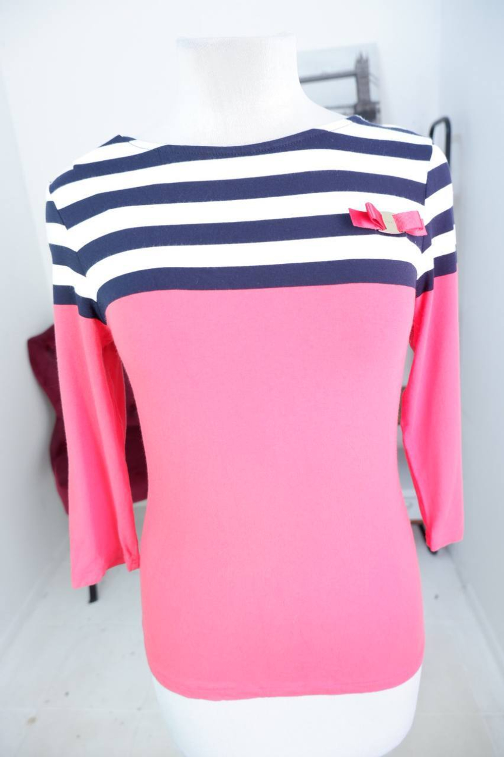 Джемпер тонкий с красивой расцветкой, визуально 44 размер