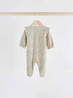 Комбинезон / Cлип и шапочка в комплекте для девочек Next AA5-449, 3 шт., Бежевый