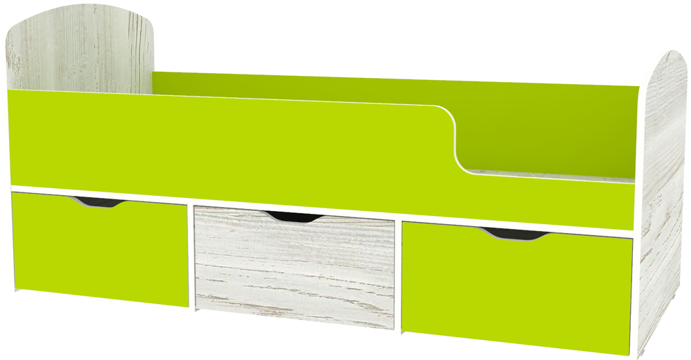 Кровать КарИВи Малыш Мини Винтерберг Лайм