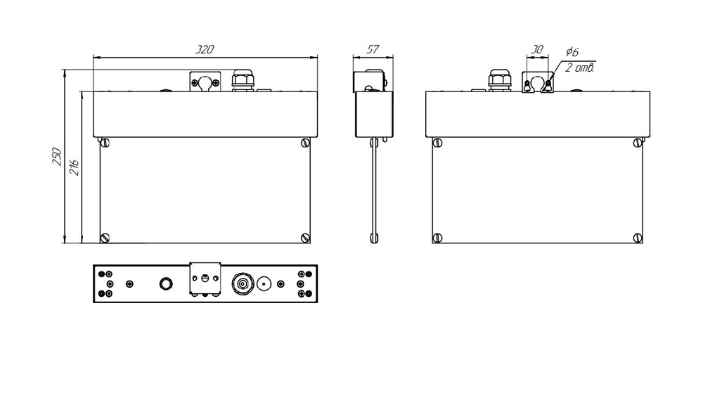 Светильник аварийный светодиодный BS-MITRA-71-S1-INEXI2 1ч IP65 постоянный Белый свет a15602