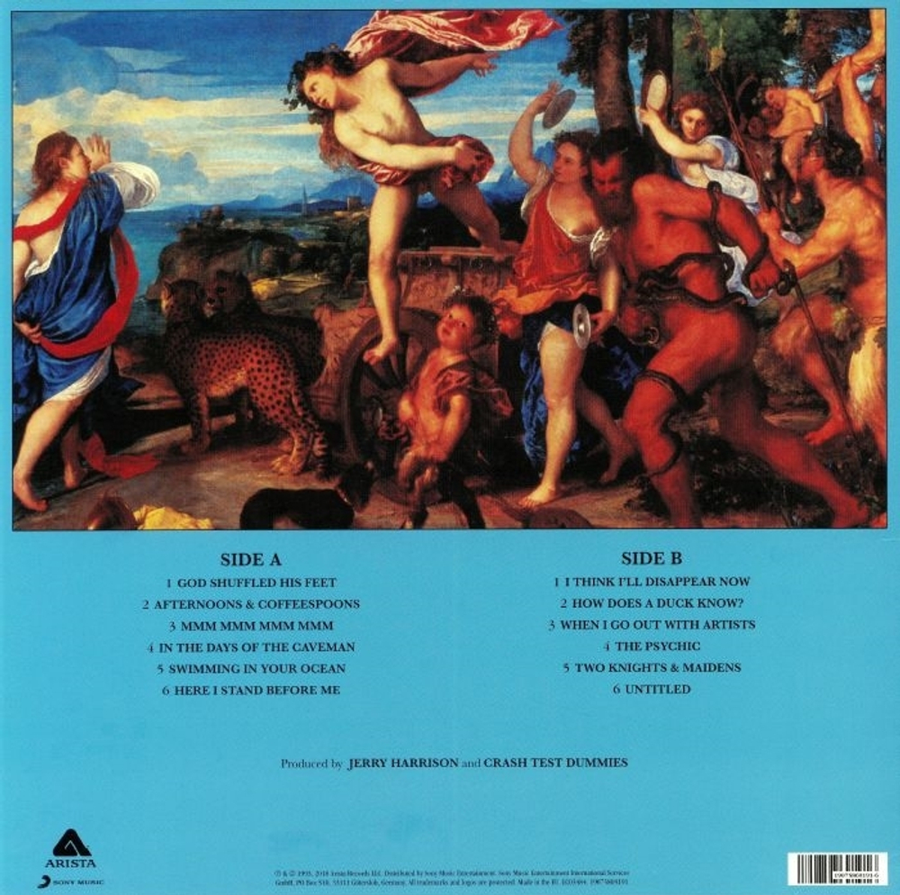 Crash Test Dummies / God Shuffled His Feet (Coloured Vinyl)(LP)