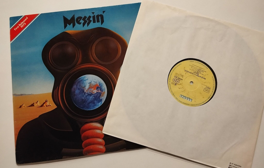 Винтажная виниловая пластинка LP Manfred Manns Earth Band Messin (Germany 1977)