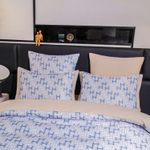 КПБ Сатин MS на резинке MSR003, Семейный, 4 наволочки, простынь 160*200*30