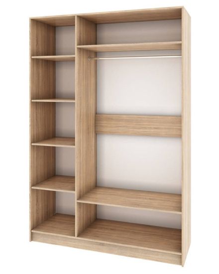 Спальня модульная МАДЛЕН-1 дуб шале мореный