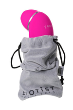 Вакуум-волновой бесконтактный стимулятор клитора с вибрацией (10 режимов + 16 режимов) (Цвет: ярко-розовый)