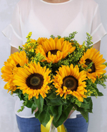 Букет "Планета солнца"