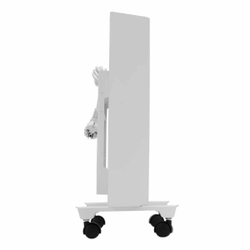 Конвектор электрический DENZEL XCE-1500, 230 В, 1500 Вт, белый, сушилка, колеса, Х-элемент 98131