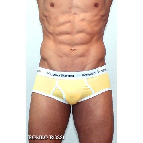 Мужские трусы брифы желтые Romeo Rossi RR366-13 Brief