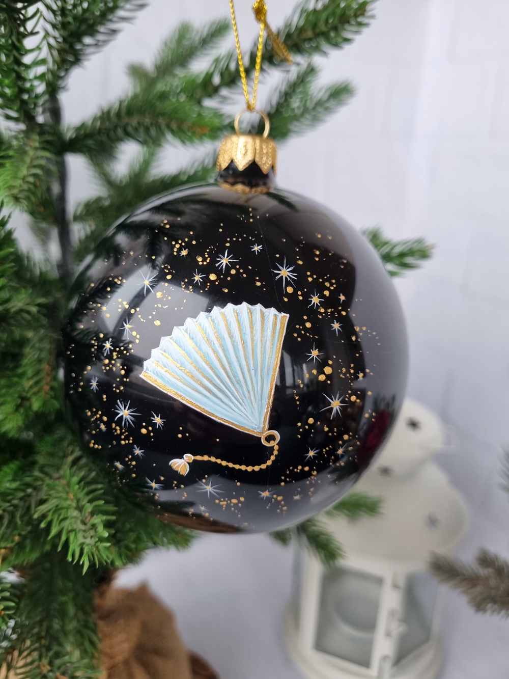 Шар стеклянный "Русский Балет", ручная роспись