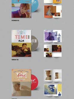 Альбом Super Junior - Time Slip 9th Album 10 Version SET