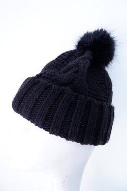 Шапка H&M с помпоном зимняя