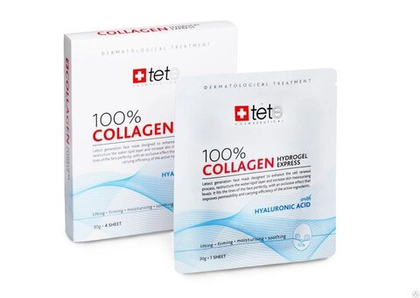 Tete Collagene Hydrogel Mask 100% (Гидроколлагеновая маска моментального действия