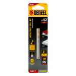 Сверло спиральное по металлу 4,2 x 75 мм, Р6М5, Golden Tip Denzel