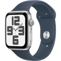 Часы Apple Watch SE (2023), ремешок синего цвета
