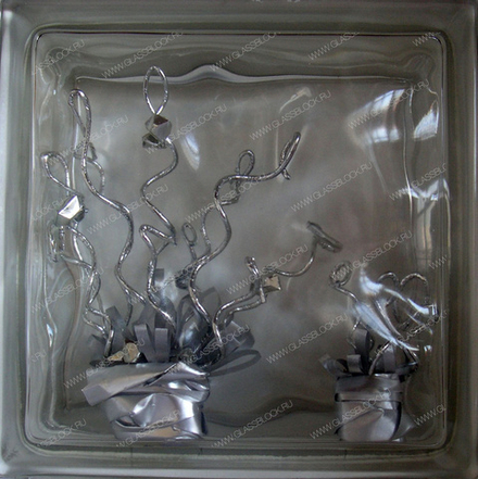 Стеклоблок РТ_011 (В) 19x19x8 - Различная тематика