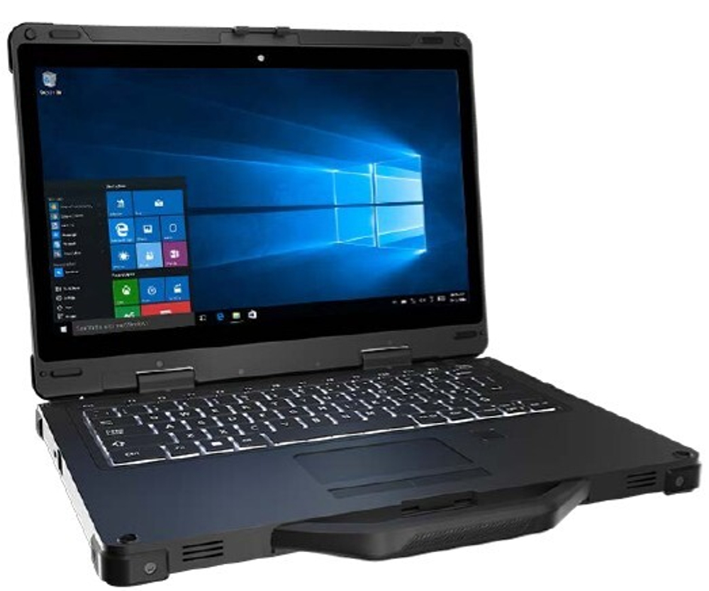 Ноутбук защищённый CyberBook RX33 13.3 ", Core i5, 8 Гб RAM, 256 Гб SSD, Iris Xe Graphics, Черный