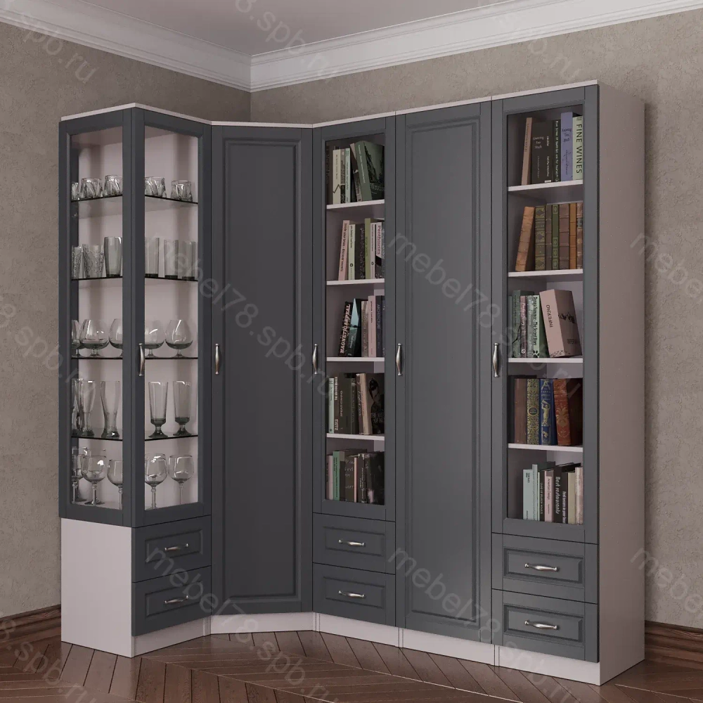 Шкаф угловой №16