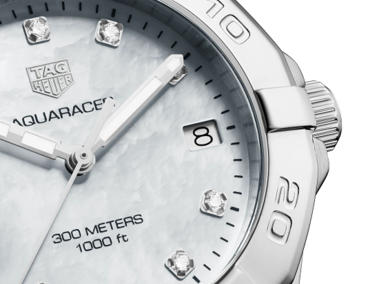 Tag Heuer WBD1314.BA0740 женские швейцарские часы AQUARACER с бриллиантами циферблат